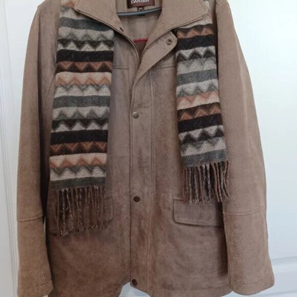 Cashmink Men's Scarf Made in Germany - Picture 4 of 5